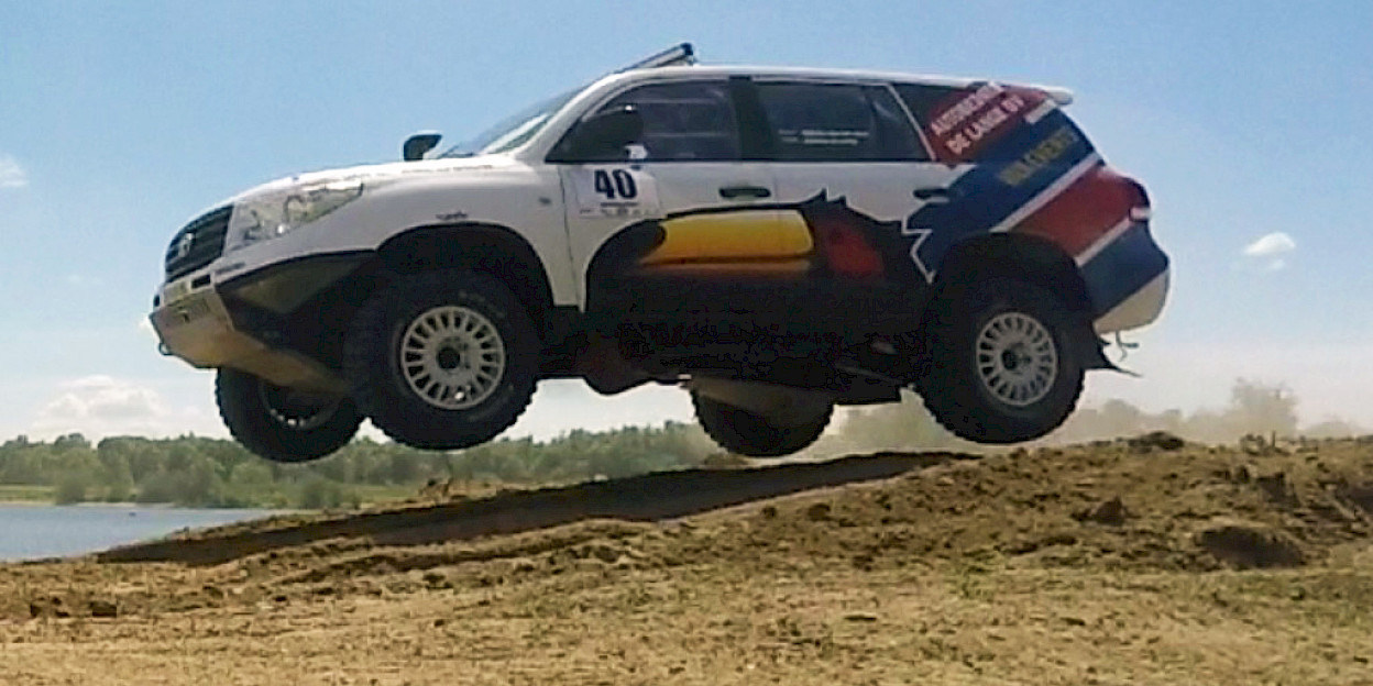 Rijd mee in een echte Dakar Auto