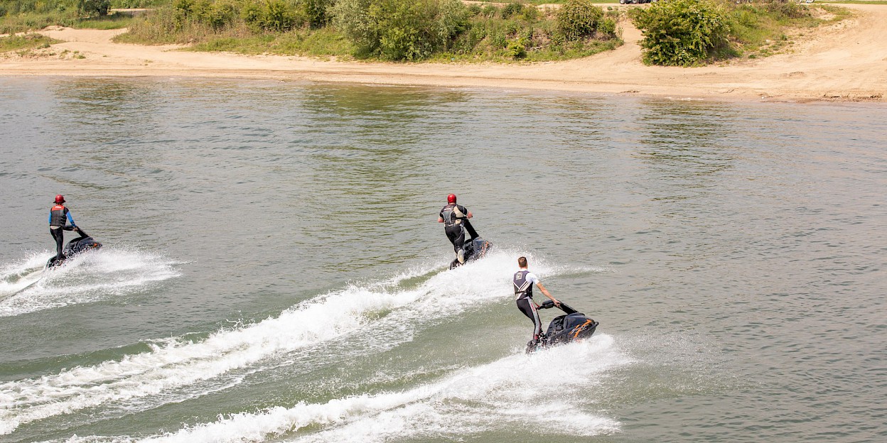 Jetskiën met een vaarbewijs bij EVM19
