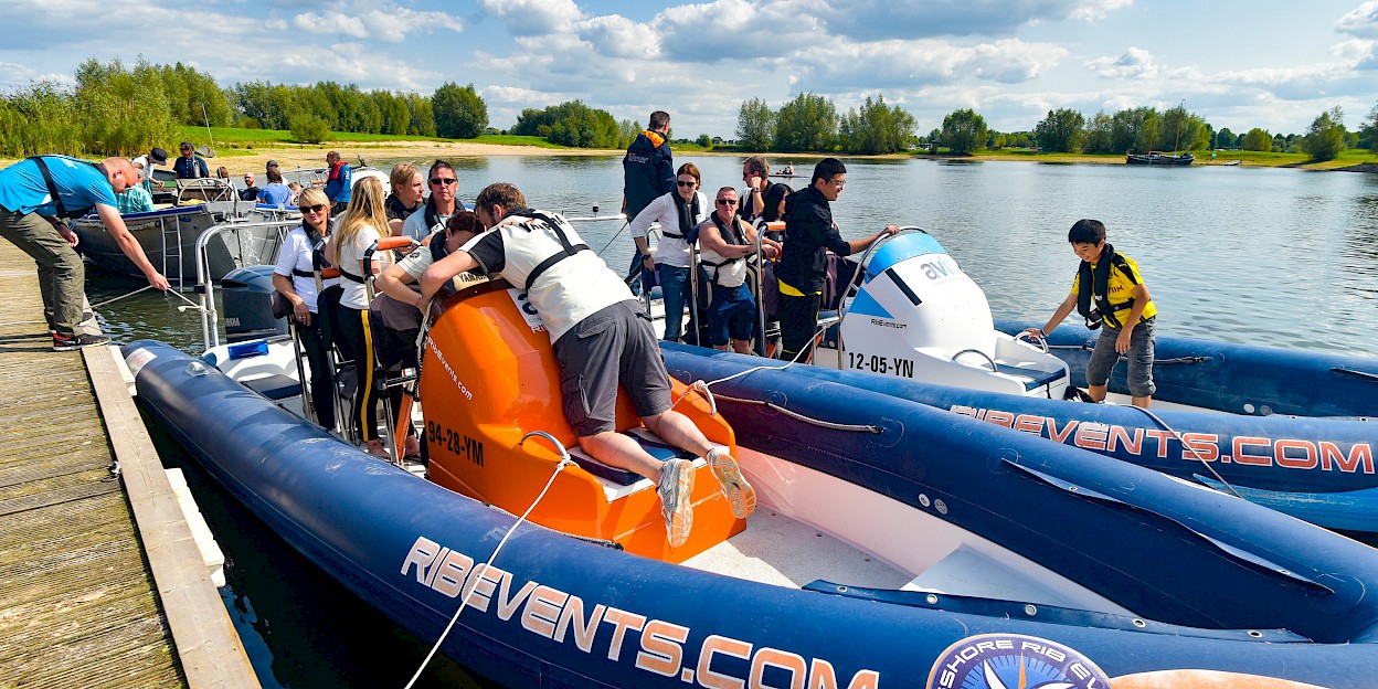 RIB Powerboat huren voor uw evenement
