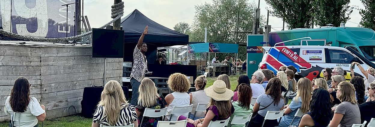 Outdoor product presentatie organiseren