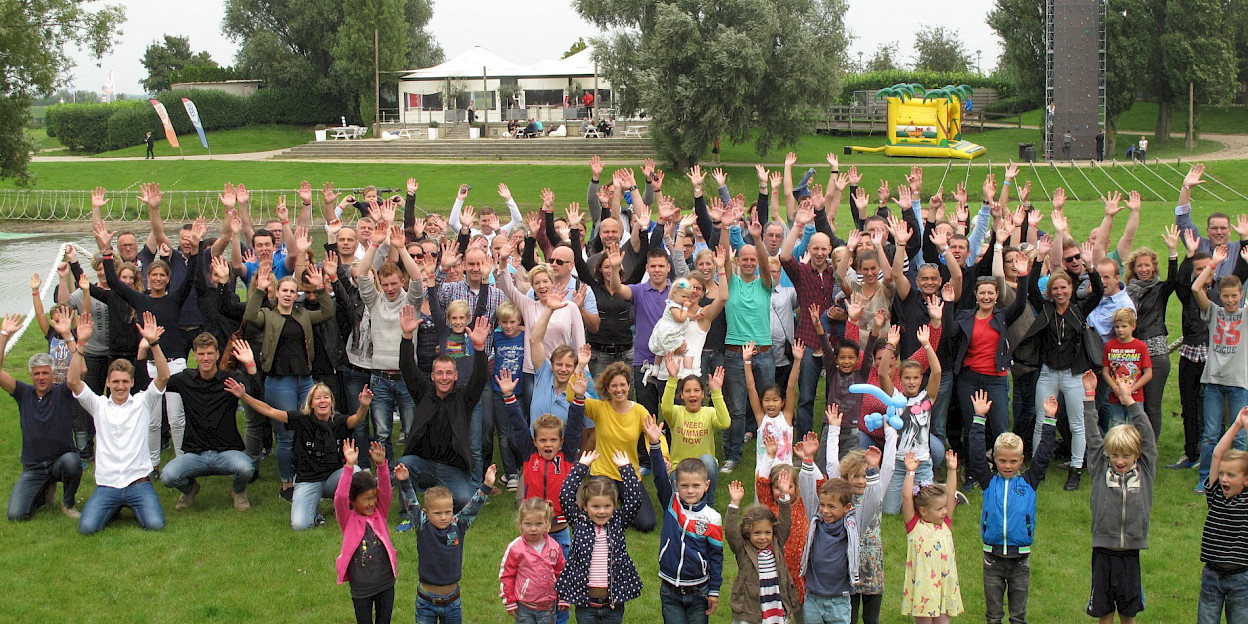 Een onvergetelijke dag voor collegas en hun familie