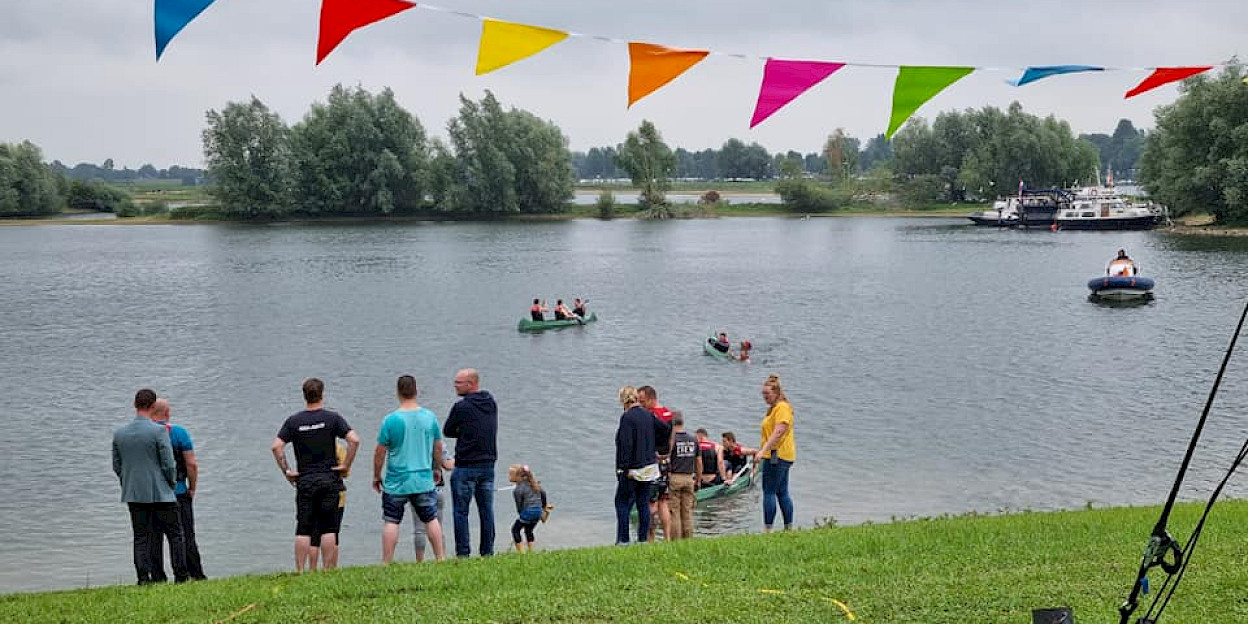 Kanoen als bedrijfsuitje